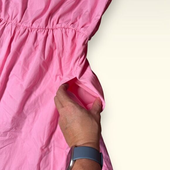 Abercrombie Kids Maxi Dress Pink Sz 17/18 - Picture 5 of 9